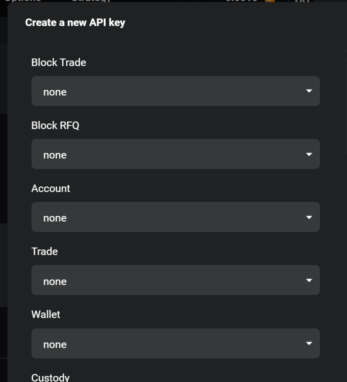 Select Permissions